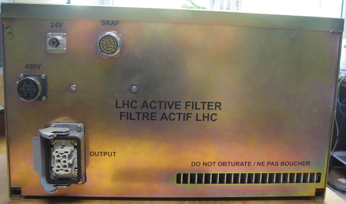 LHC AF cubicle rear